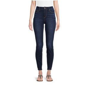 Time and Tru Women's High Rise Skinny Jeans, 29" Inseam
